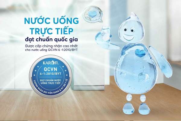 Thông số hệ thống máy lọc nước Karofi